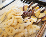 鶏肉とさつま芋の＊甘黒酢炒め作り方3写真