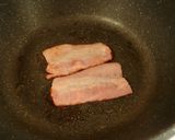 簡単★白菜昆布とベーコン卵のバーガー作り方3写真