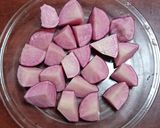 ピンクのポテトサラダ作り方1写真