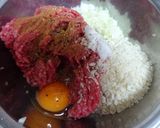フライパンで簡単♫肉団子デミグラス煮込み作り方2写真