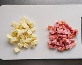 栄養満点☆ソフトケールのケーク・サレ。作り方1写真