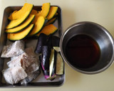 鯖と秋茄子のオイスターソース炒め作り方1写真