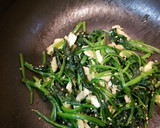 簡単副菜♪ほうれん草・油揚げ炒めナムル作り方4写真