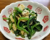 簡単副菜♪ほうれん草・油揚げ炒めナムル作り方5写真