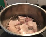 【圧力鍋】豚足の甘辛煮込み作り方1写真