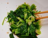 ほうれん草の胡麻きな粉和え作り方4写真