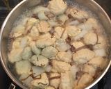 粉豆腐入り鶏肉団子の海鮮汁作り方5写真