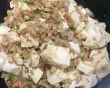 麻婆豆腐　♪大和市学校給食作り方4写真