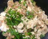 麻婆豆腐　♪大和市学校給食作り方5写真