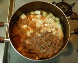 寒い日にあったか肉豆腐・簡単、鍋ひとつ！作り方4写真