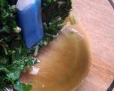 箸が伸びる★青菜のピーナッツ味噌和え作り方4写真
