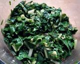 箸が伸びる★青菜のピーナッツ味噌和え作り方6写真