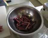 【やまなしの食】いもがらの酢漬け作り方1写真
