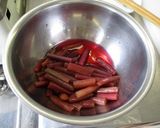 【やまなしの食】いもがらの酢漬け作り方5写真