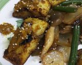 さばのカレー風味焼き作り方6写真
