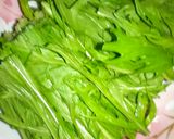 梅干しと水菜のしゃぶしゃぶ巻き作り方2写真