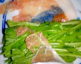 梅干しと水菜のしゃぶしゃぶ巻き作り方5写真