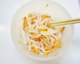 さっぱり美味しい♪柿と大根のなます作り方4写真