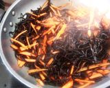 サバ缶とひじきの煮物作り方4写真