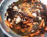 サバ缶とひじきの煮物作り方5写真
