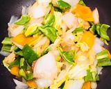 簡単！残り野菜で中華丼♬作り方1写真
