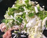 鶏ひきとパクチーの中華炒め作り方5写真