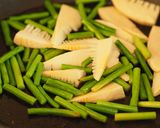 レバーとにんにくの芽のスタミナ炒め作り方2写真