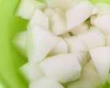 ハヤトウリのそぼろあんかけ作り方1写真