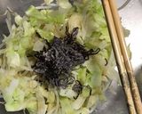 夕ご飯のあと1品に、旨キャベツ作り方2写真