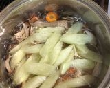 青ズイキのお汁作り方3写真