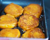こっくり甘辛もちもちかぼちゃ餅の照り焼き作り方8写真