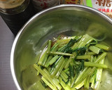 かぶの茎葉で簡単煮びたし風♪要半日保冷作り方4写真