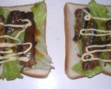 さんま蒲焼缶とレタスのなつかしサンド作り方4写真