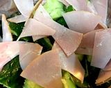 胡瓜とハムのごま油和え作り方3写真