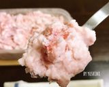 いちごのフローズンヨーグルト。作り方3写真