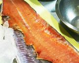 北海道新巻鮭の飯寿司 樽漬け作り方2写真