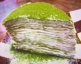 抹茶クレープケーキ作り方15写真