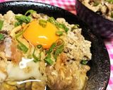 ひと手間追加でさらに美味！【柳川風豚丼】作り方11写真