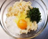 れんこんと大葉のフリッター作り方3写真