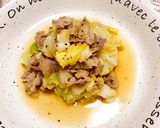 豚肉とキャベツの胡麻味噌ピリ辛炒め☆☆作り方6写真
