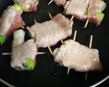 おっさんの白ネギ豚肉包み焼き作り方8写真