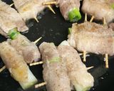 おっさんの白ネギ豚肉包み焼き作り方10写真