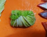 鮭のベーコン巻きクリームロール白菜作り方9写真