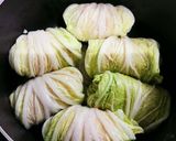 鮭のベーコン巻きクリームロール白菜作り方10写真