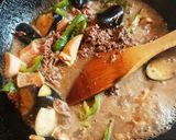 牛肩ロースの柿うま煮作り方7写真