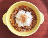 離乳食後期 蕪とひき肉のそぼろあんかけ作り方9写真