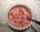 糖質制限◎すぐ出来るイチゴアイス作り方5写真