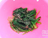 レンジで簡単！ほうれん草の胡麻和え作り方6写真