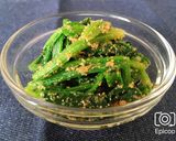 レンジで簡単！ほうれん草の胡麻和え作り方7写真