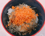 塩こんぶ、かつお節の鮭だし茶漬け！作り方1写真